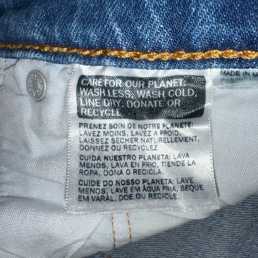 Levi's 501 Women Jeans‎ Button Fly Skinny Custom Handpainted Cherry French W28